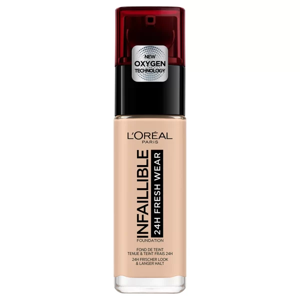 L'Oreal Infallible Foundation Breathable Liquid 24H Fresh Wear